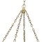 Z-Lite Anders Chandelier, 3-Light, 22 In.W x 4 In.H, Rubbed Brass/marbling 1944P22-RB-LED - alternate 3
